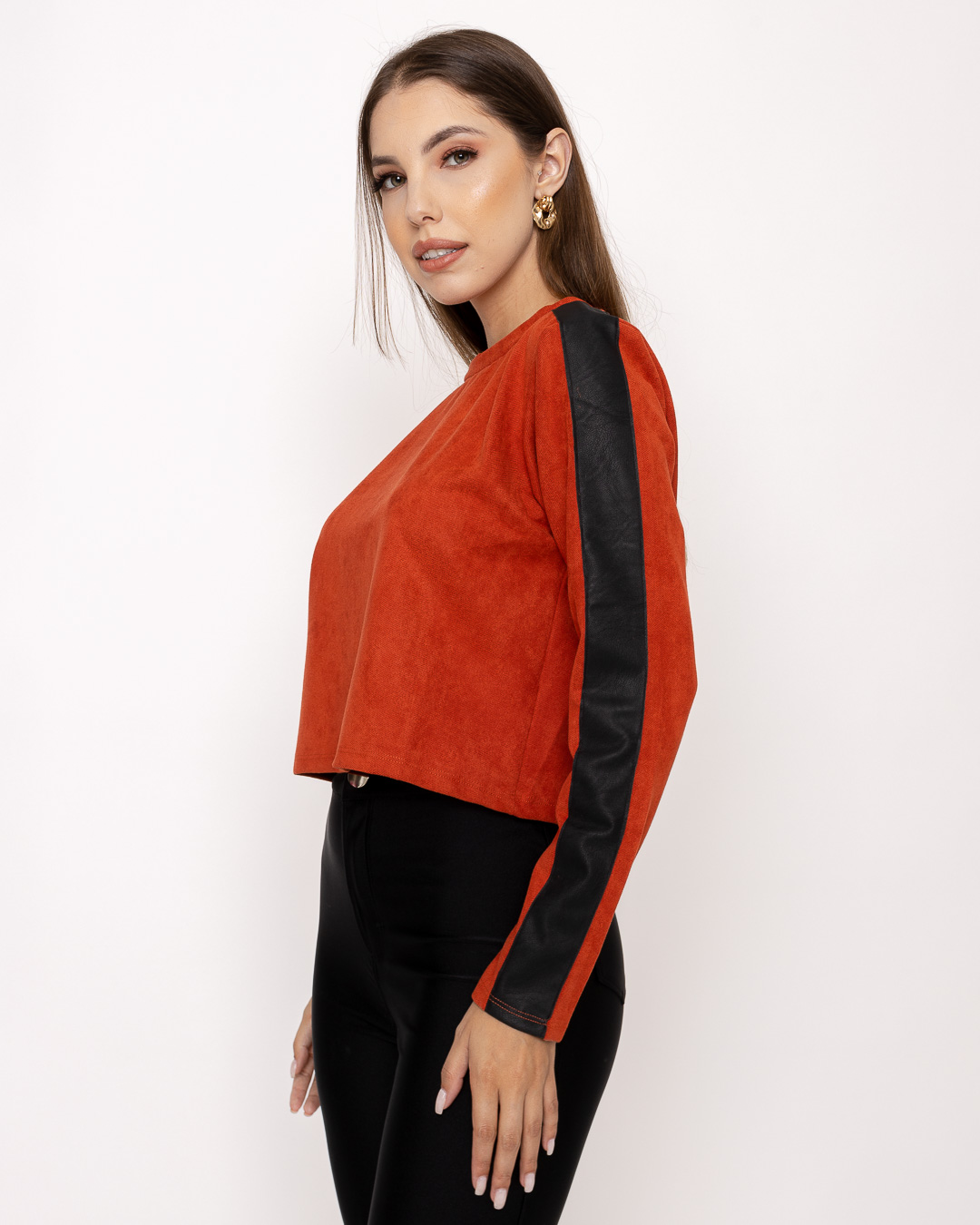 Limone - Blusa Limone com courinho Laranja 010-01 - 10009947