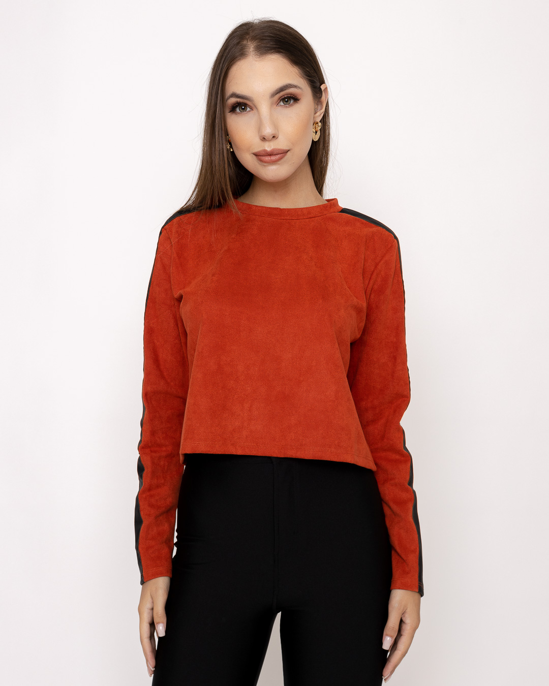 Limone - Blusa Limone com courinho Laranja 010-01 - 10009947