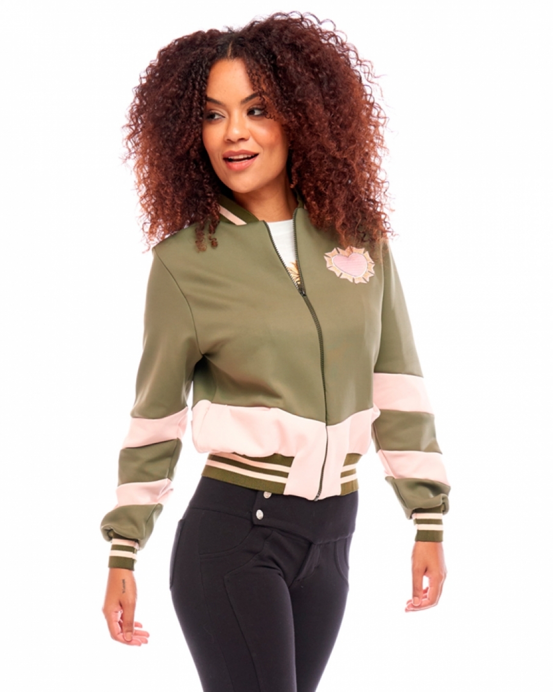 Limone - Jacket Limone Long Sleeve Green Zipper - 10007420