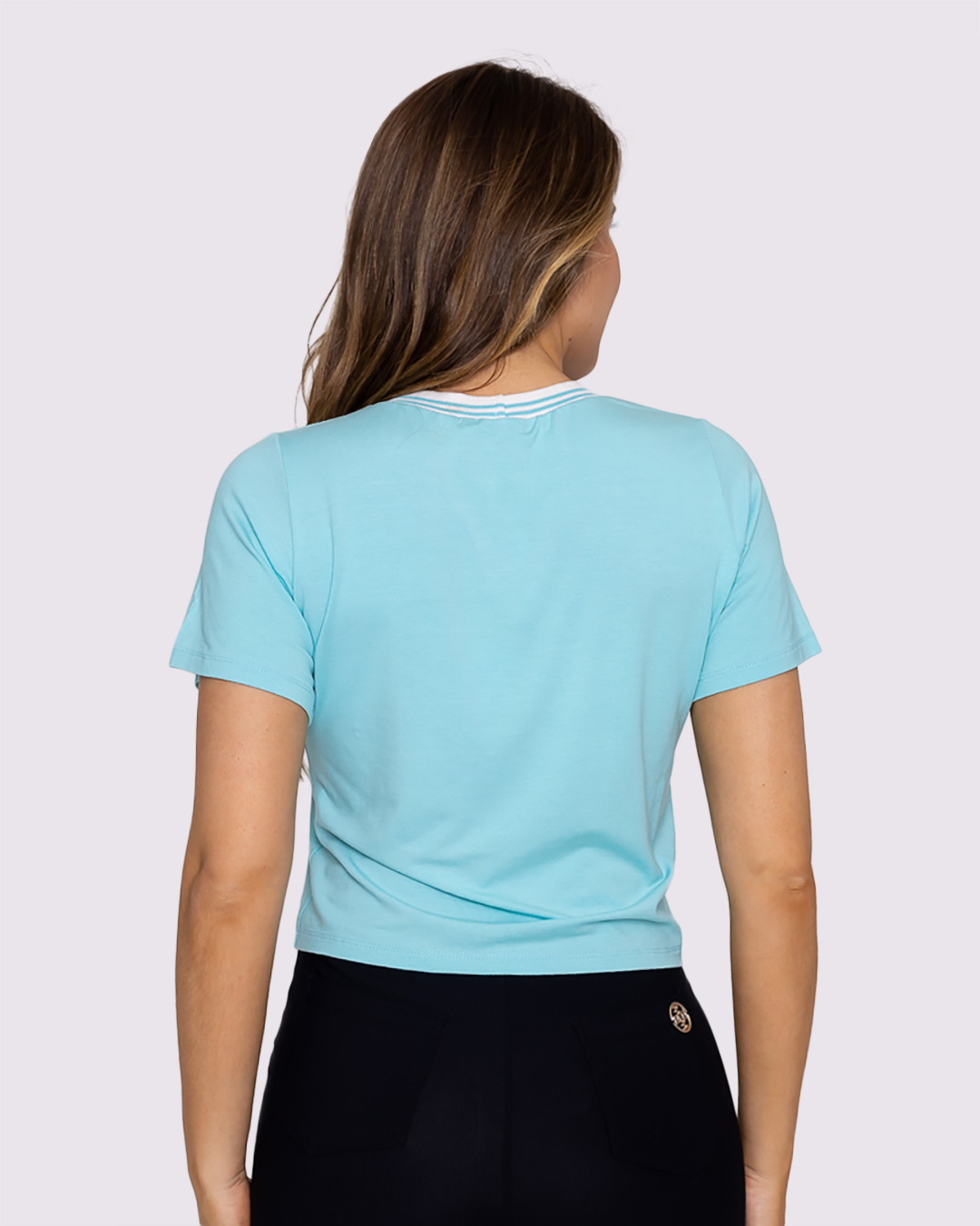 Limone - T-Shirt Limone com detalhe Azul - 10009668