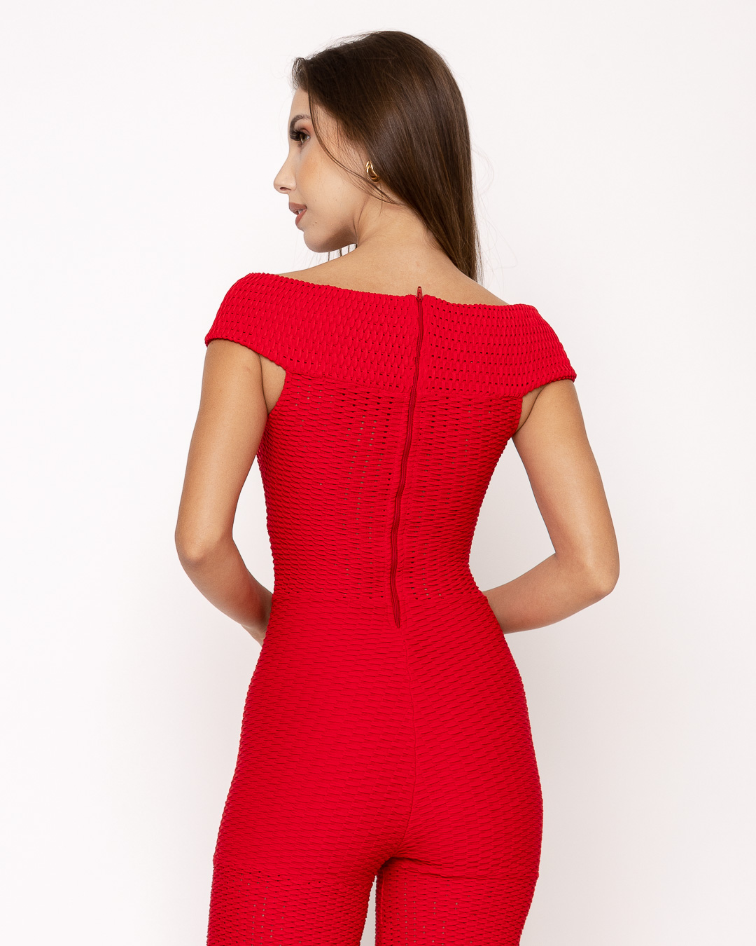 Miss Misses - Jumpsuit Miss Misses shoulder to shoulder Red - 10005848