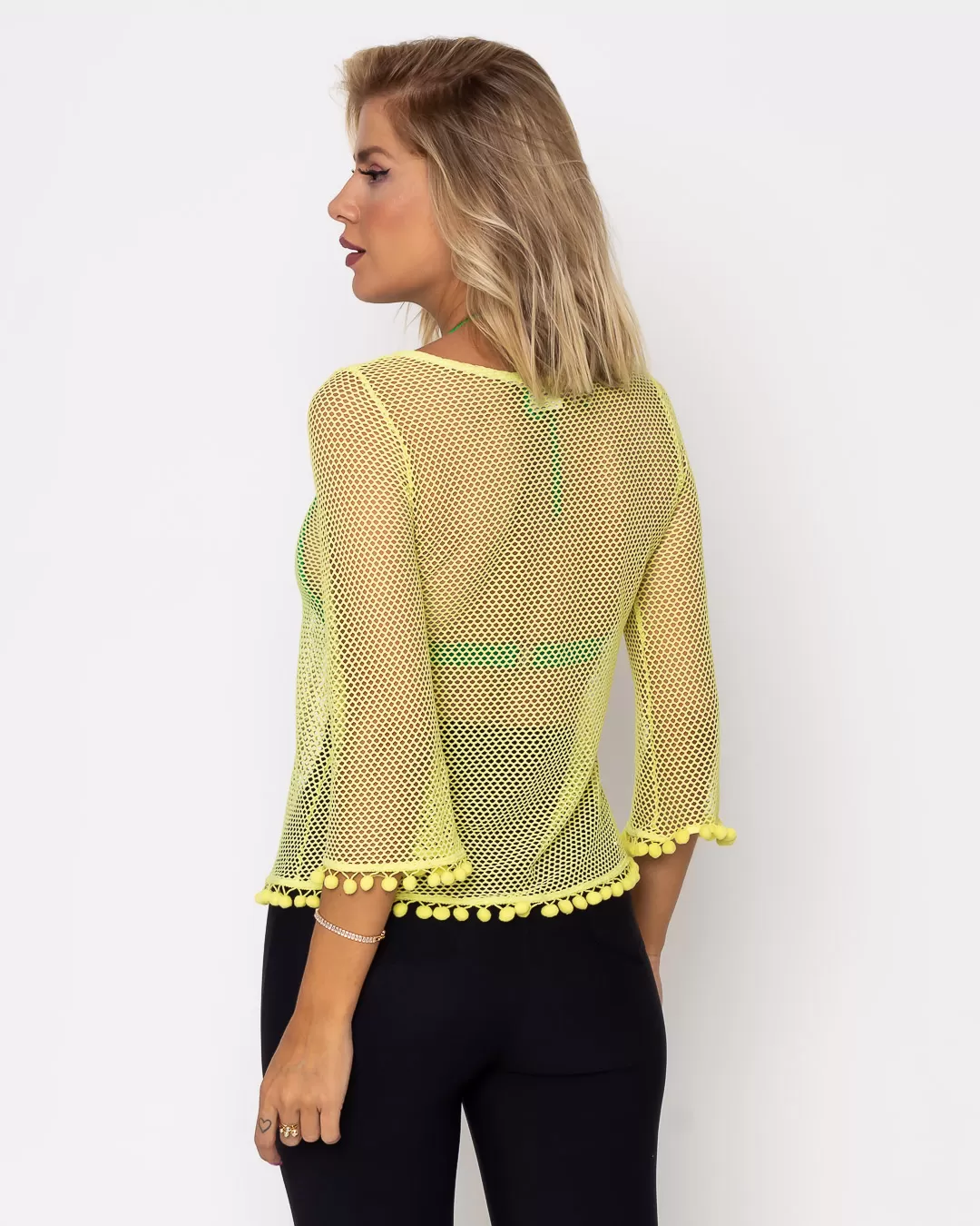 Miss Misses - Shirt Miss Misses mesh Green application 14769 - 10009367 Miss Misses - Shirt Miss Misses mesh Green application 14769 - 10009367
