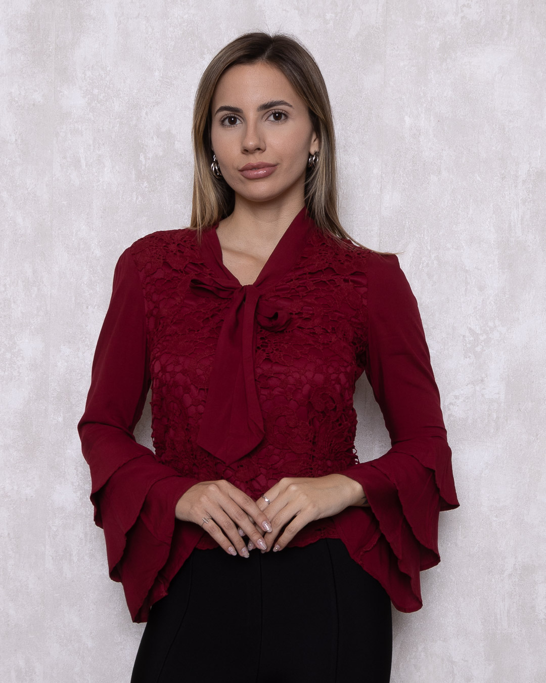 Ave Rara - Rare Bird Shirt with Maple lace - 10007557