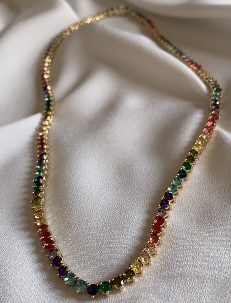 Mikabe - Colorful Riviera Luxury Necklace - MK499