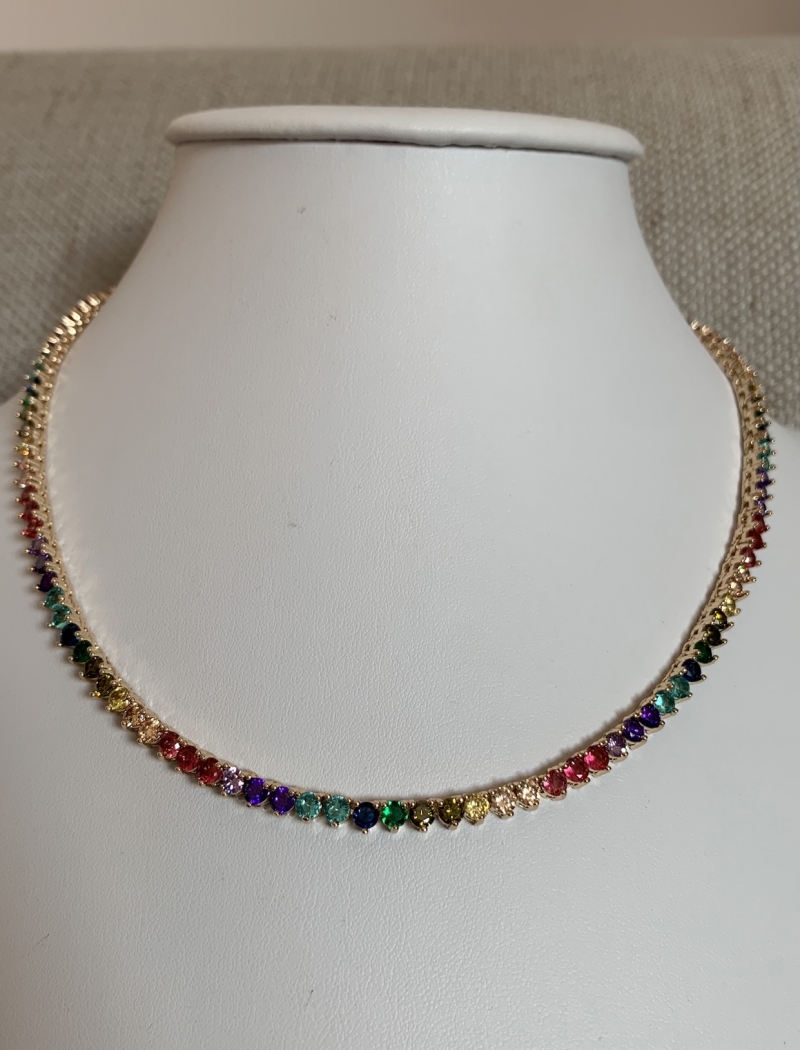 Mikabe - Colorful Riviera Luxury Necklace - MK499