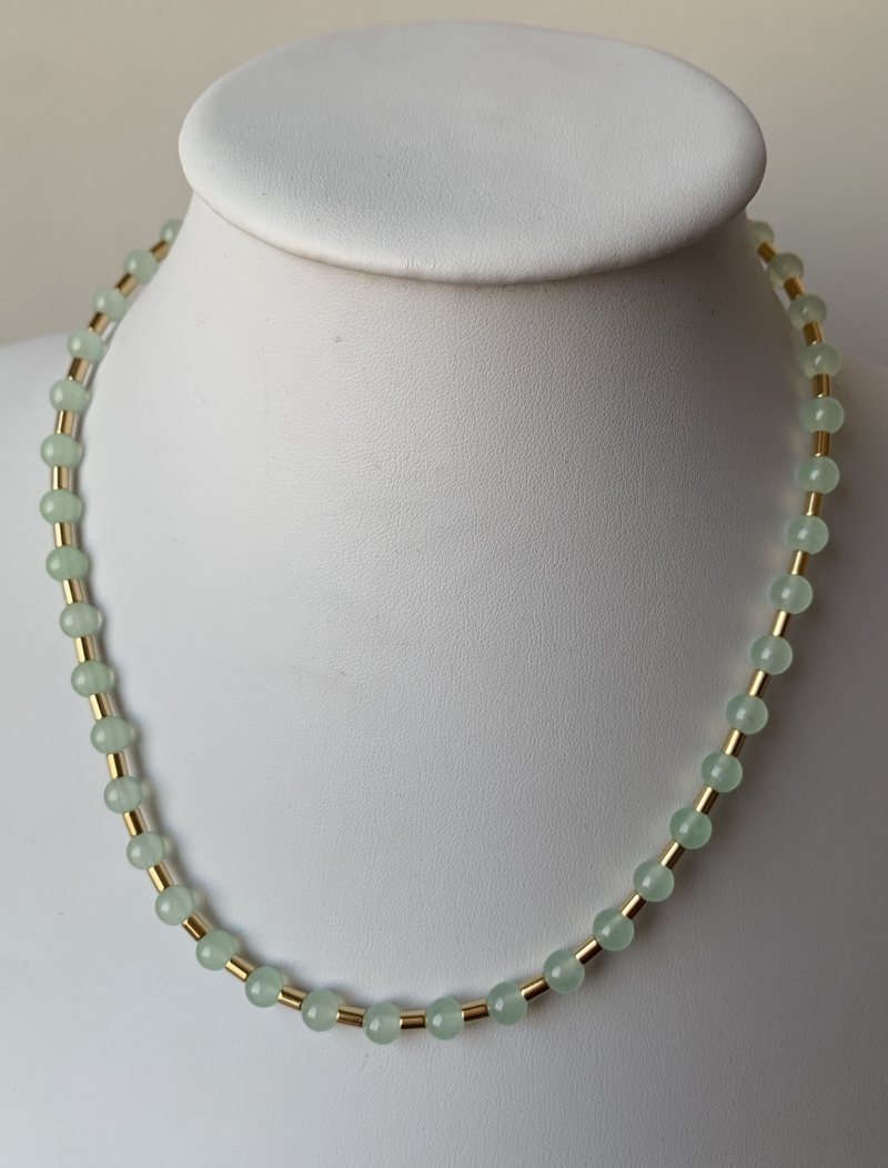 Mikabe - Caribbean Green Necklace - MK592