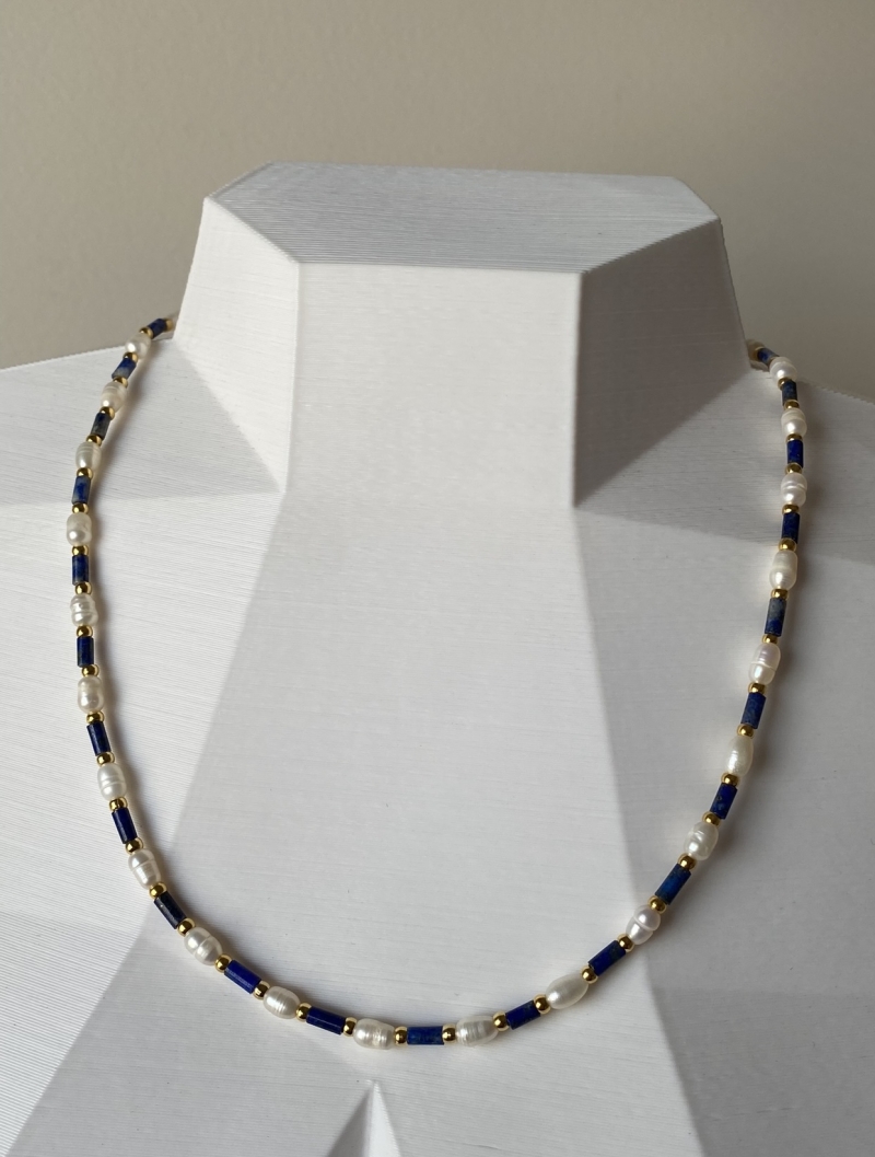 Mikabe - Colar Flow Lapis Lazuli - MK624