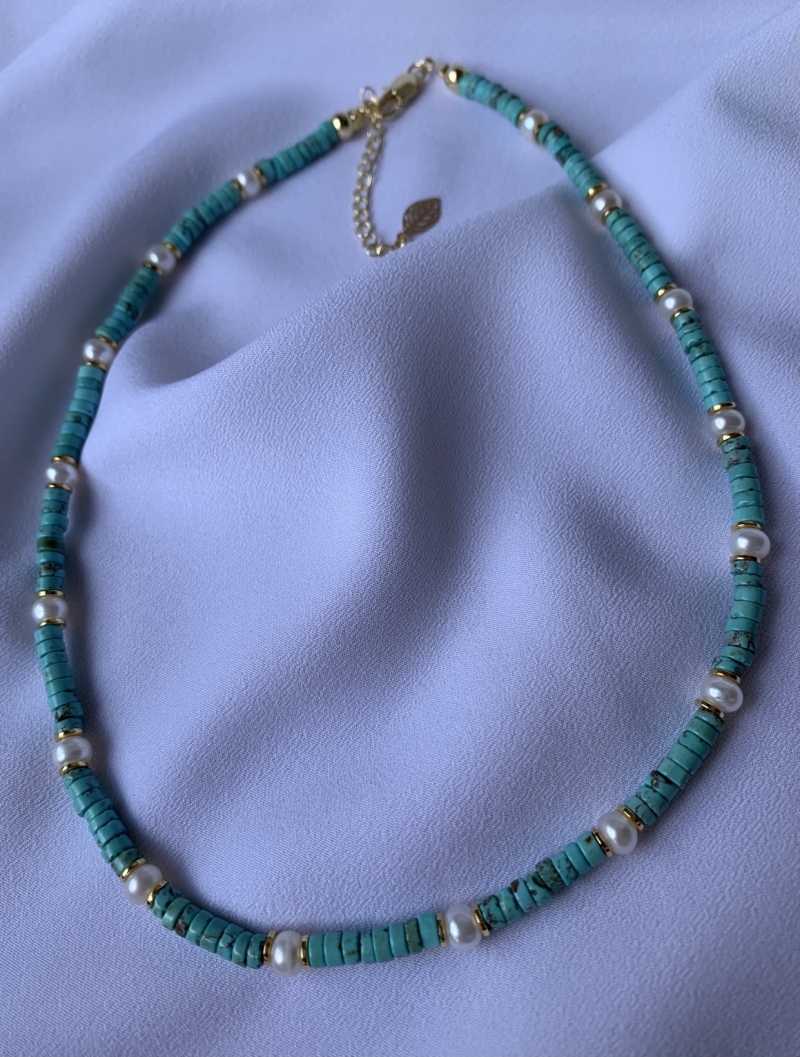 Mikabe - Necklace Formentera Turquoise - MK639