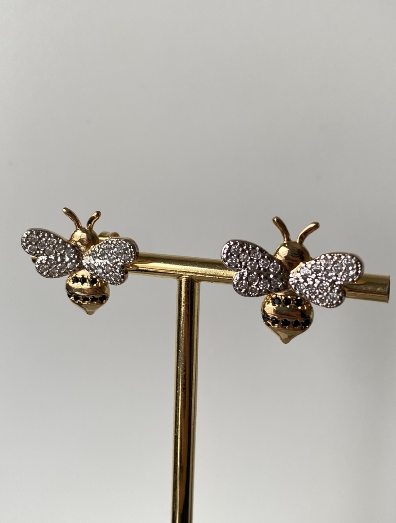 Mikabe - Gold Bee Earring - MK973