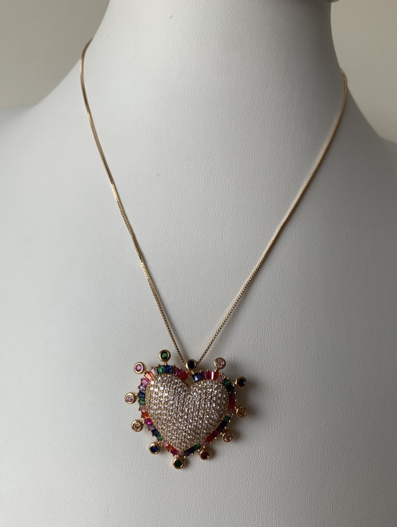 Mikabe - Heart Necklace B - MK734