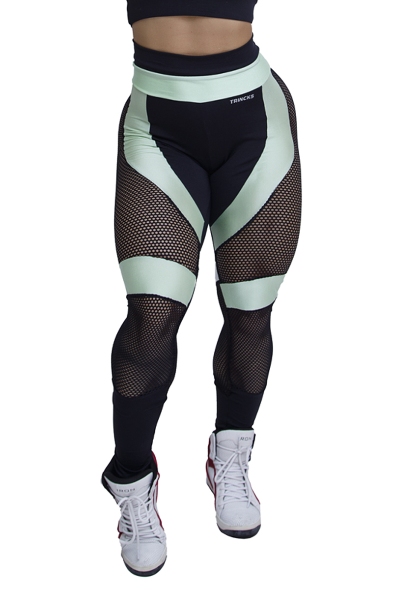 Elastic Power Trincks - Legging Hard Train Mint - cl-011106