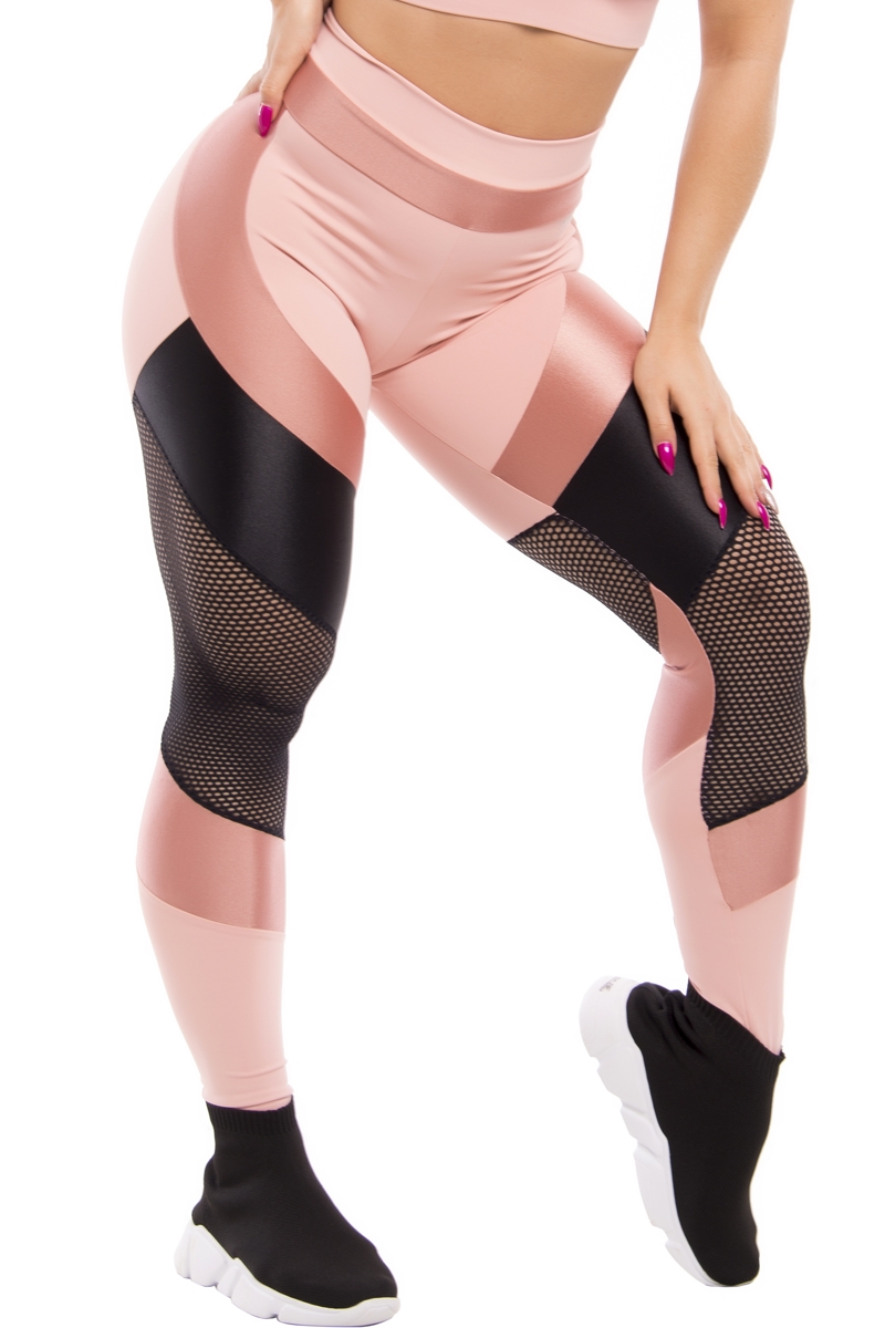 Elastic Power Trincks - Legging Moove Rose - cl-011540