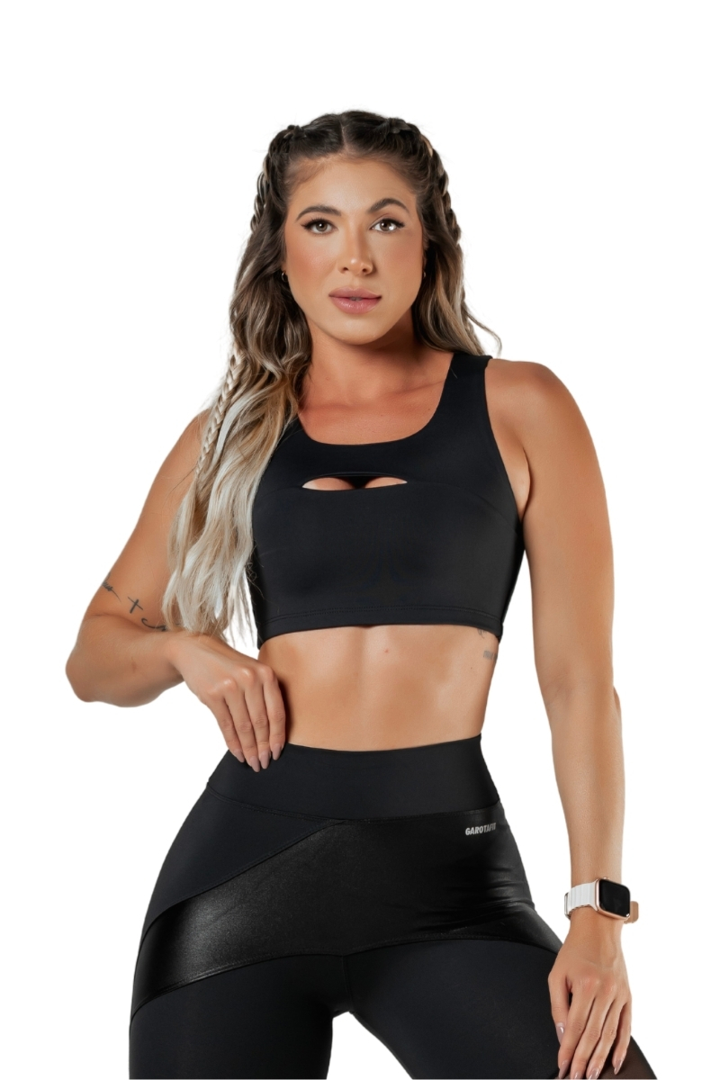 Garotafit - Top Adem Black - TOB69A