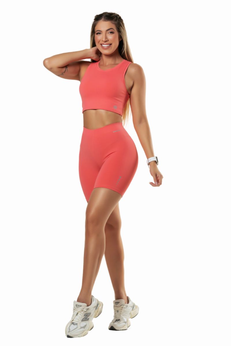 Garotafit - Conjunto Mali Coral - SCJ37