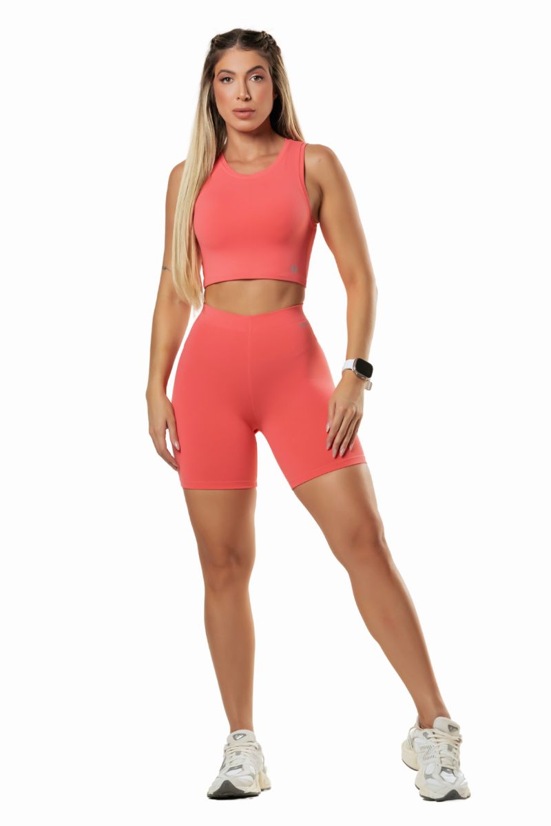 Garotafit - Conjunto Mali Coral - SCJ37