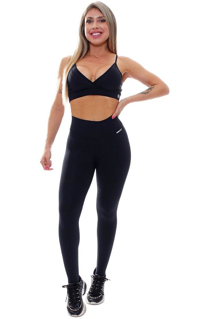 Garotafit - Black Nairobi Pants - FUS314A