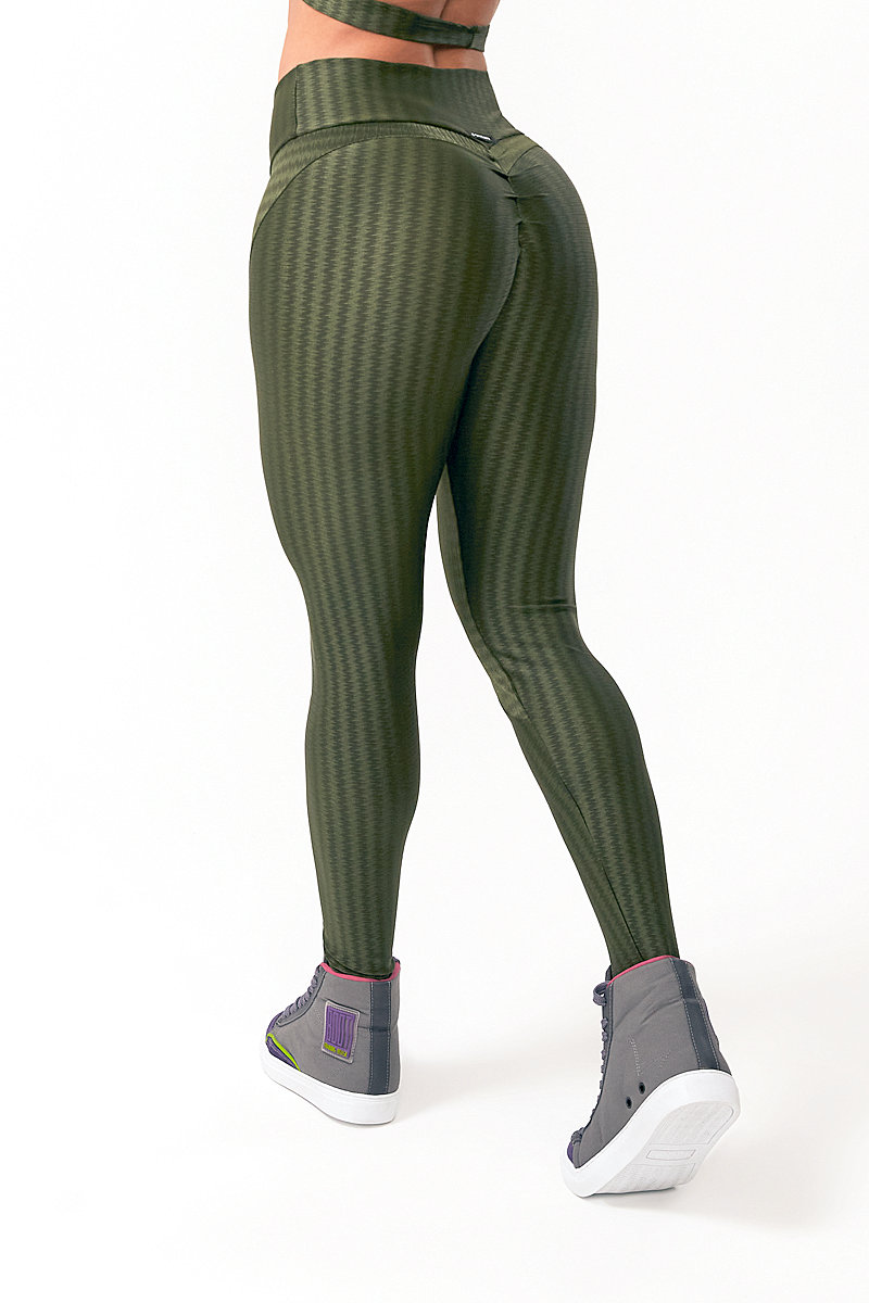 Canoan - Calça Legging New Vision Verde Militar - 11710