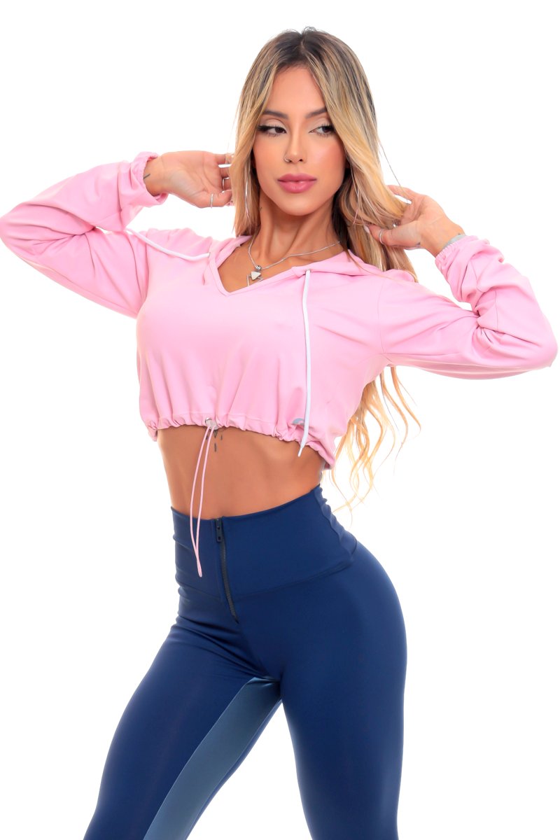 Garotafit - Blusa Jasper Rosa - BL193D