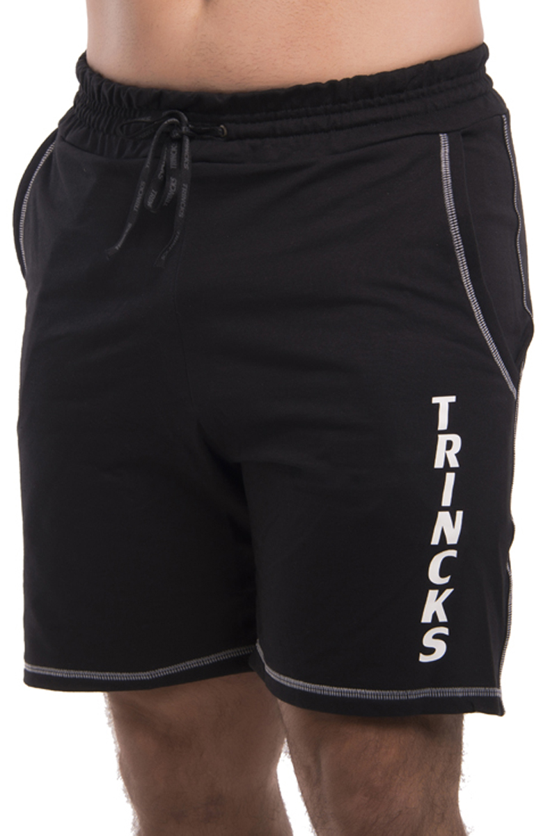 Elastic Power Trincks - Bermuda Masculina Moletinho Black - be-010202