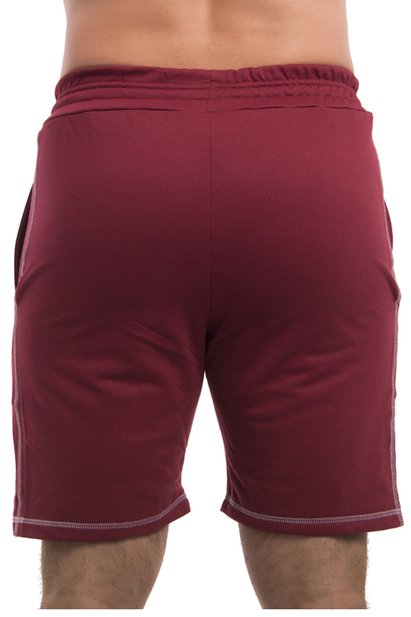 Elastic Power Trincks - Men's Fleece Shorts Burgundy - be-010210