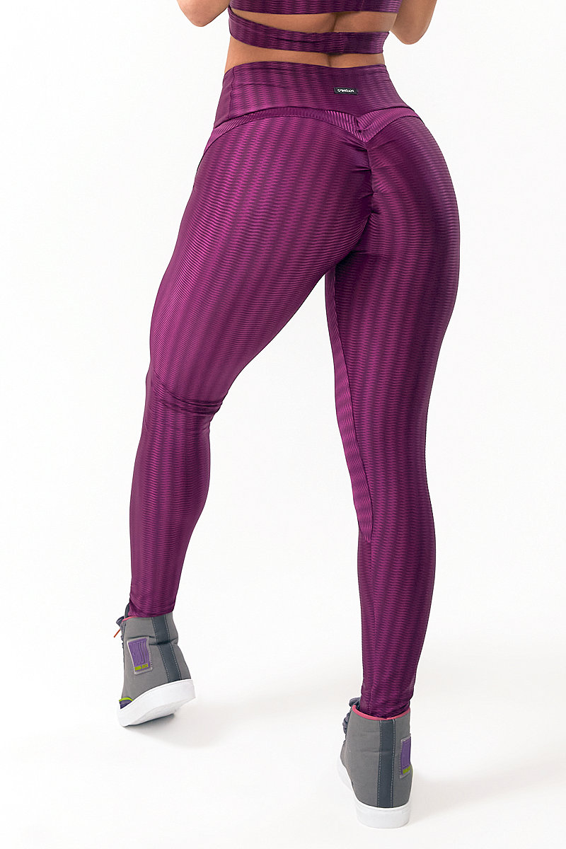 Canoan - Calça Legging New Vision Roxo Panamá - 11710