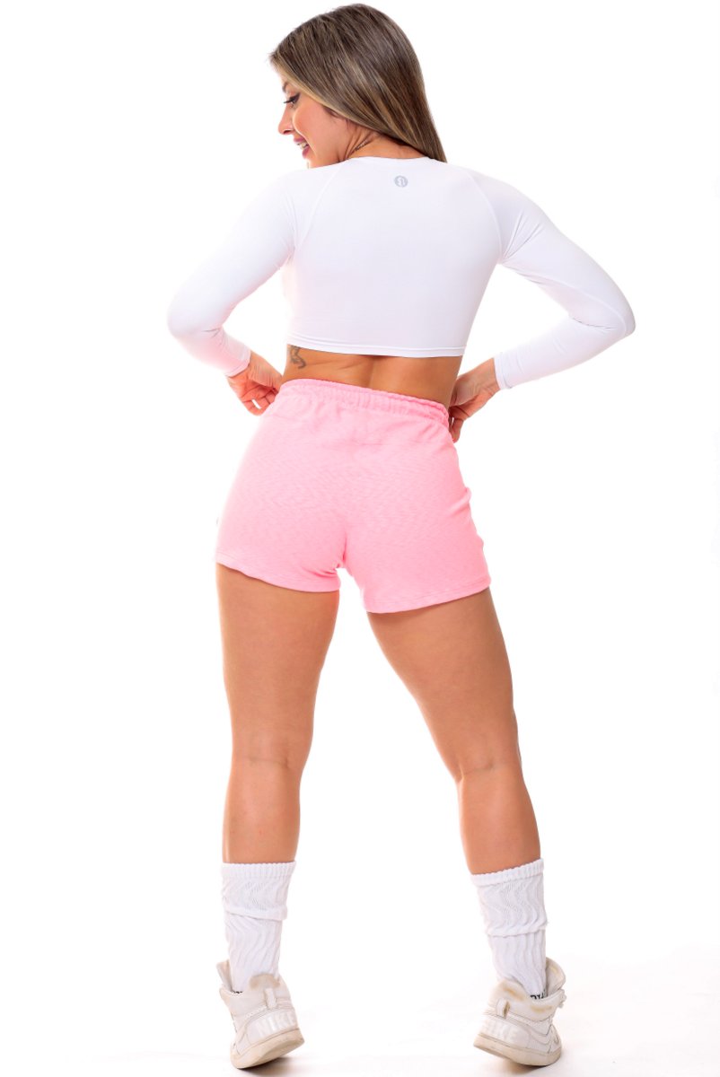 Garotafit - Pink Cyanite Shorts - SH517D