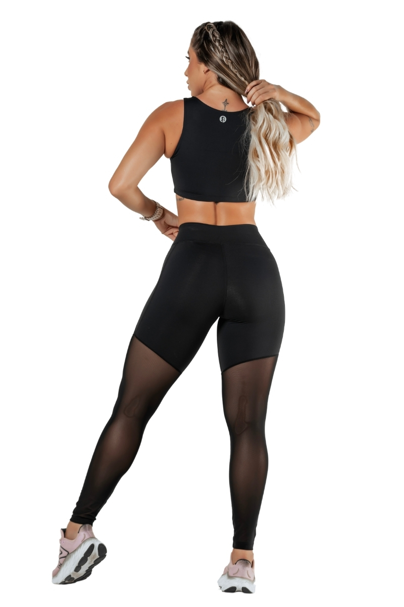 Garotafit - Black amber pants - FUS321A