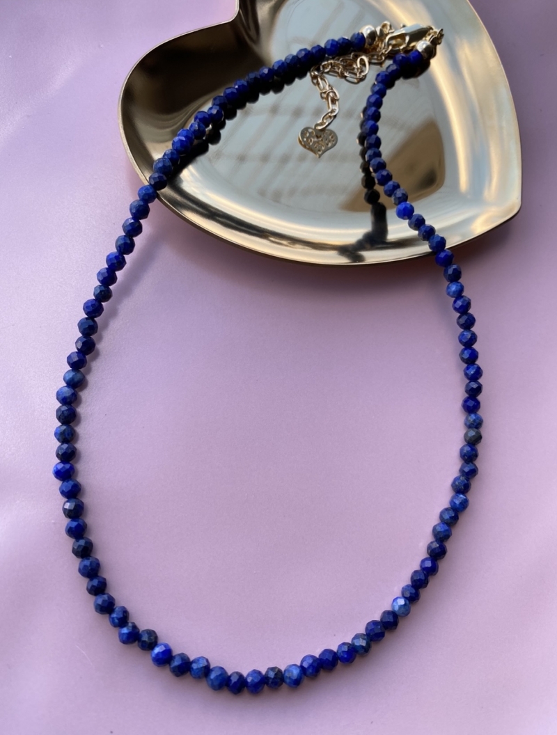 Mikabe - Necklace Lapis Lazuli 3.5mm - MK1166