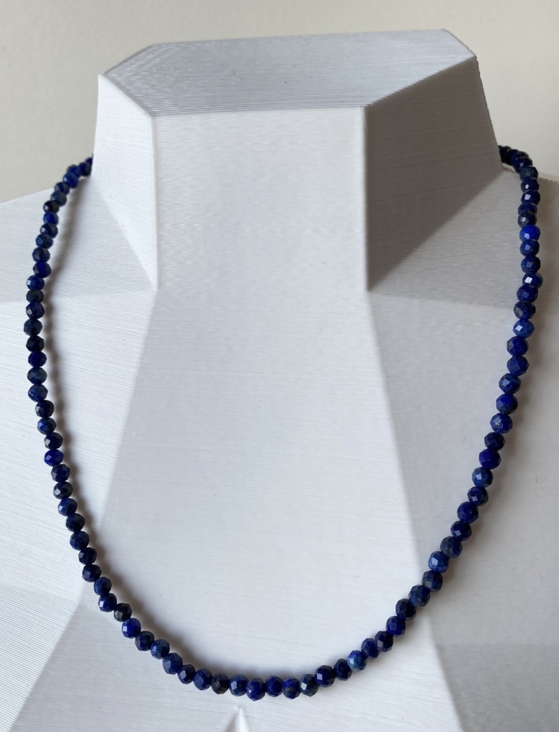 Mikabe - Necklace Lapis Lazuli 3.5mm - MK1166