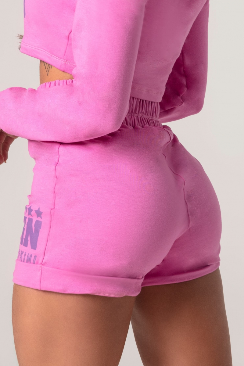 Hipkini - Blouse Amazing Fitness Pink Shorts with Elastic Waistband - 3339474