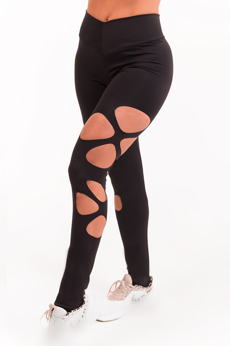 Canoan - Pants Leggings Clover 2 Laser Black - 11686