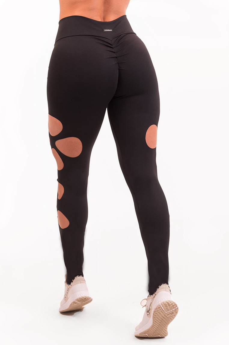 Canoan - Pants Leggings Clover 2 Laser Black - 11686