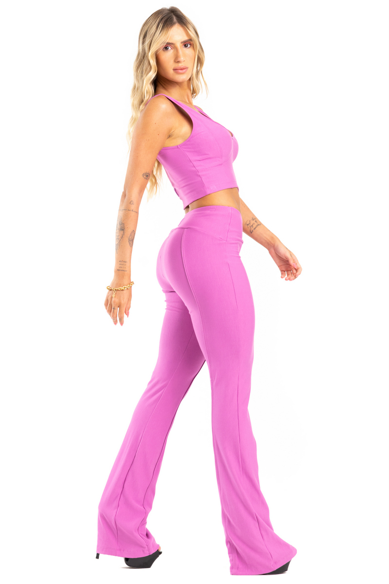 Labellamafia - Mystic Garden Leggings pink Labellamafia - 26236