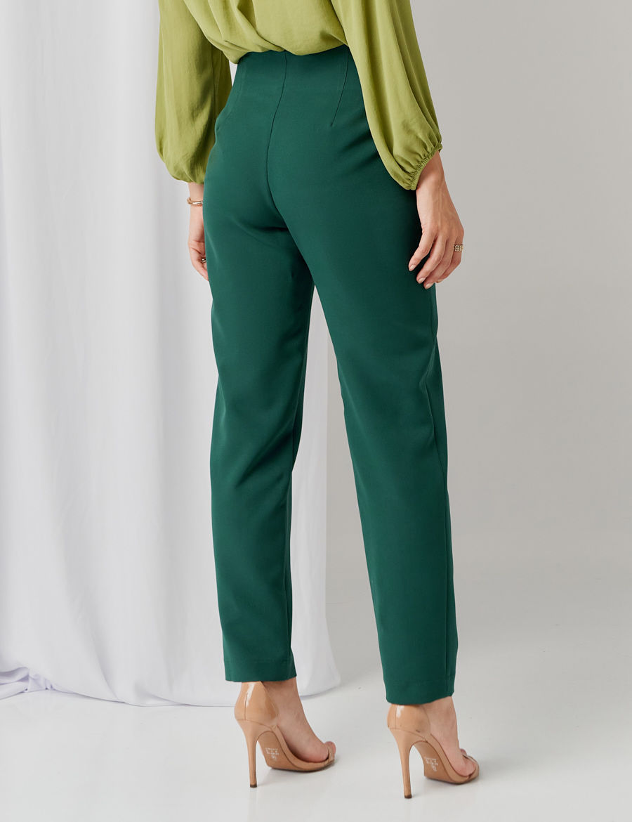 Innocence - Calça Innocence Social Forrado Verde - 30823VERD