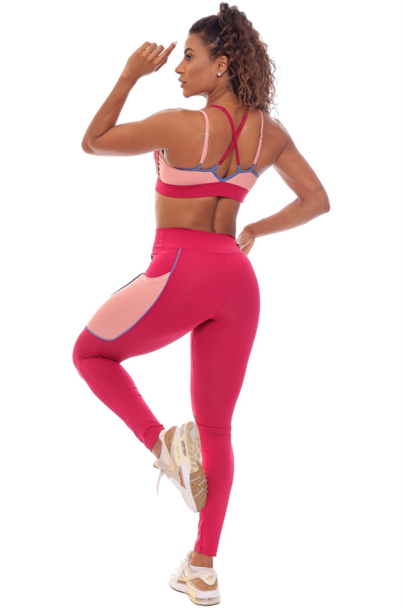 Garotafit - Conjunto Quito Marsala - FCS231DA