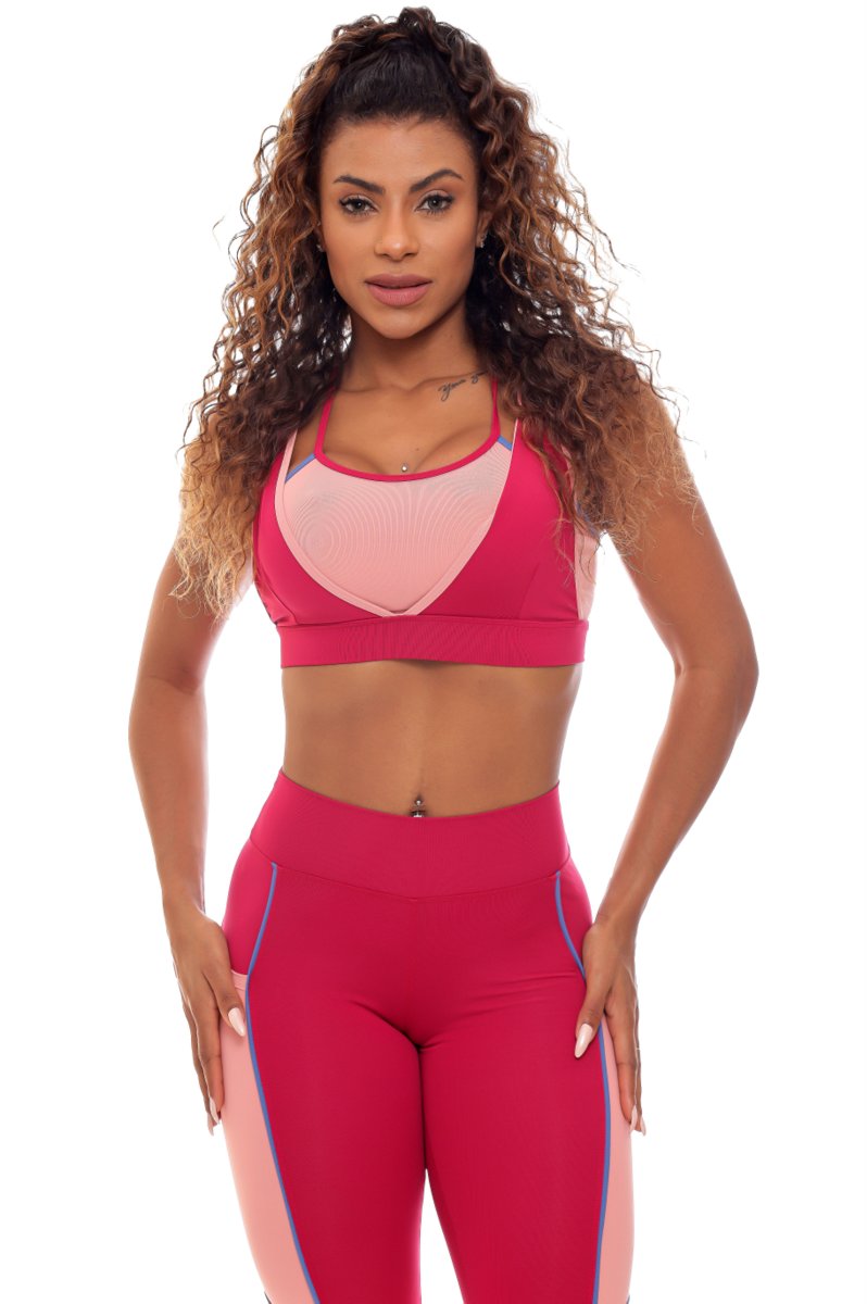 Garotafit - Conjunto Quito Marsala - FCS231DA