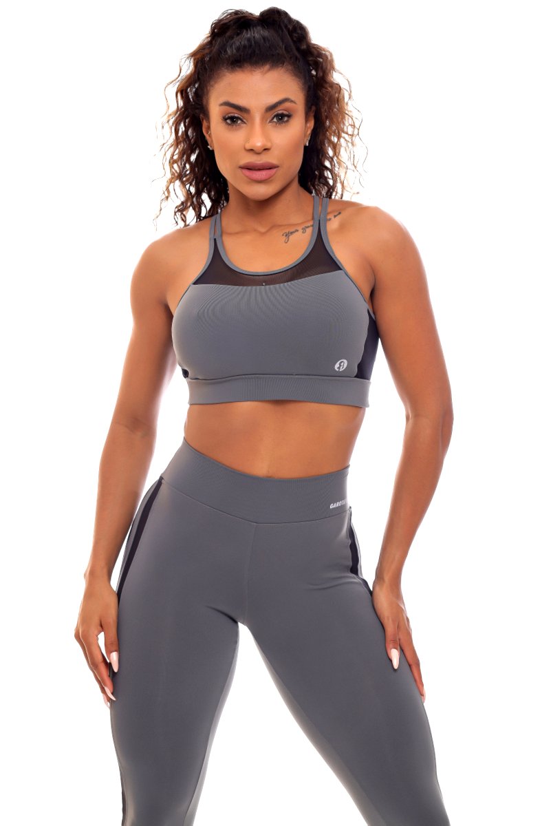 Garotafit - Conjunto Erevã Chumbo - FCS240C