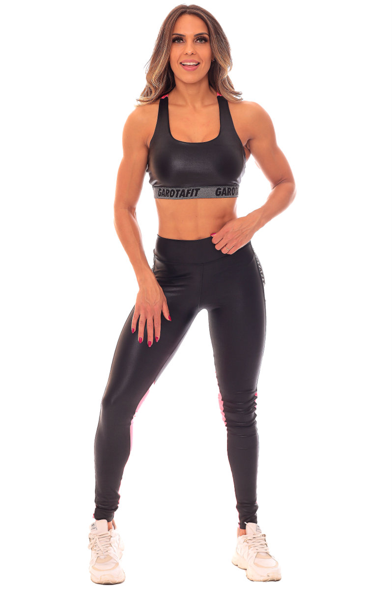 Garotafit - Conjunto Siria Preto - FCS244A