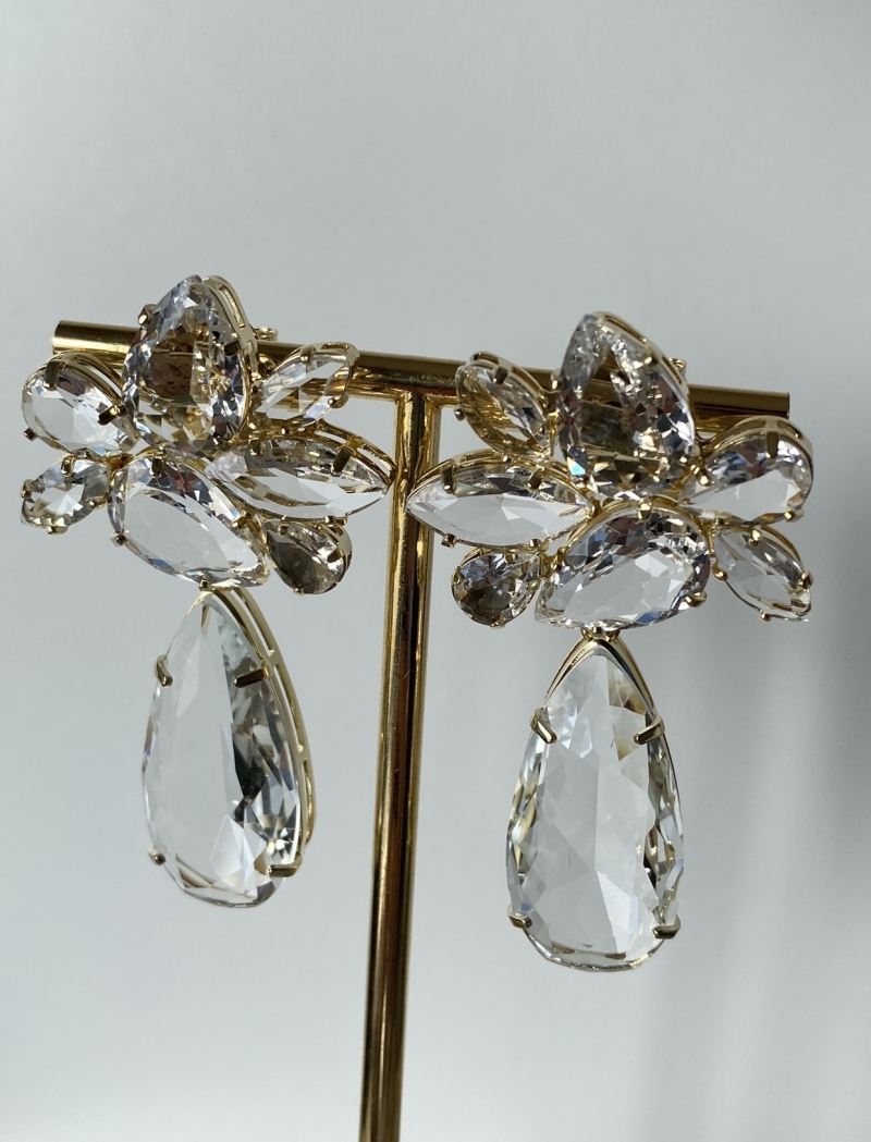 Mikabe - Crystal Zirconia Party Earring - MK1233