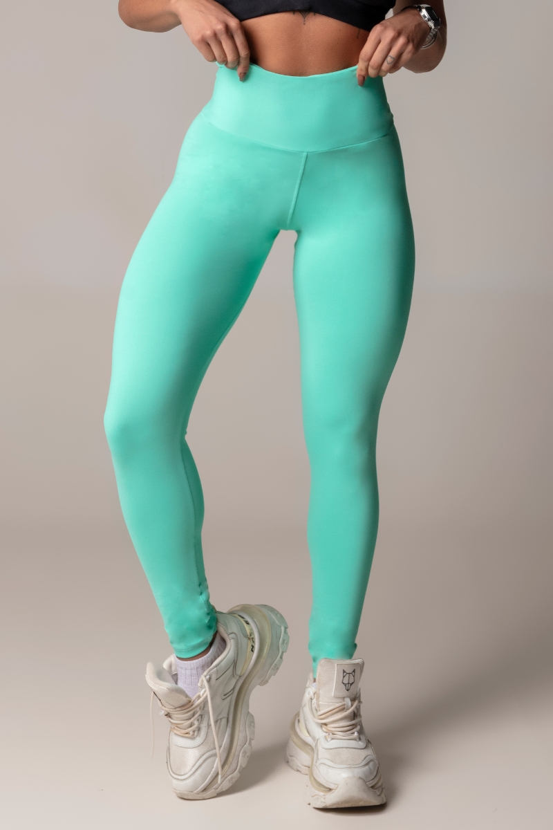 Hipkini Legging Walk Fitness Verde Com Tiras Cruzadas No Cós 3339669 Hipkini 9921