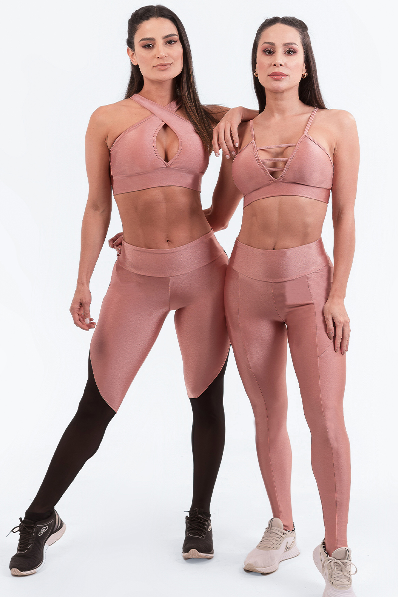 Canoan - Iris Rose Cutout Leggings - 11756