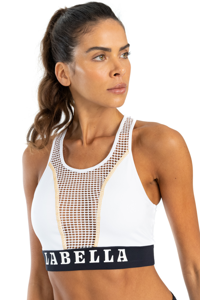 Labellamafia - Labellamafia White Boxer Top - 25375