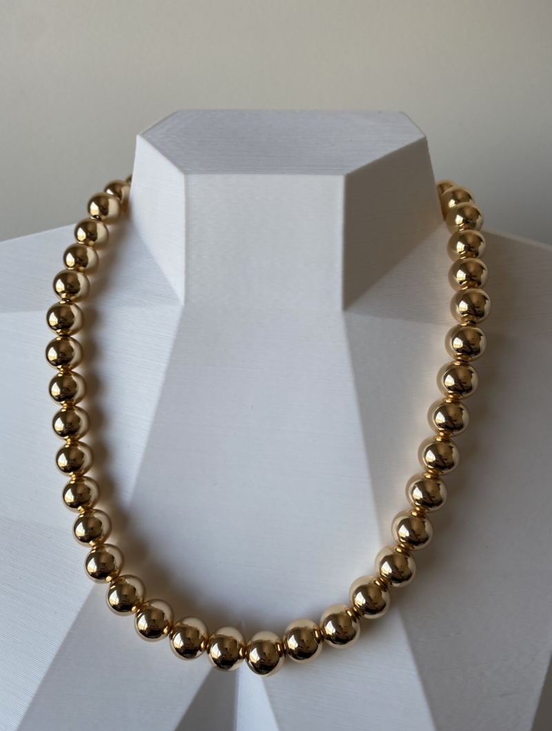 Mikabe - Necklace Balls Gold - MK1290