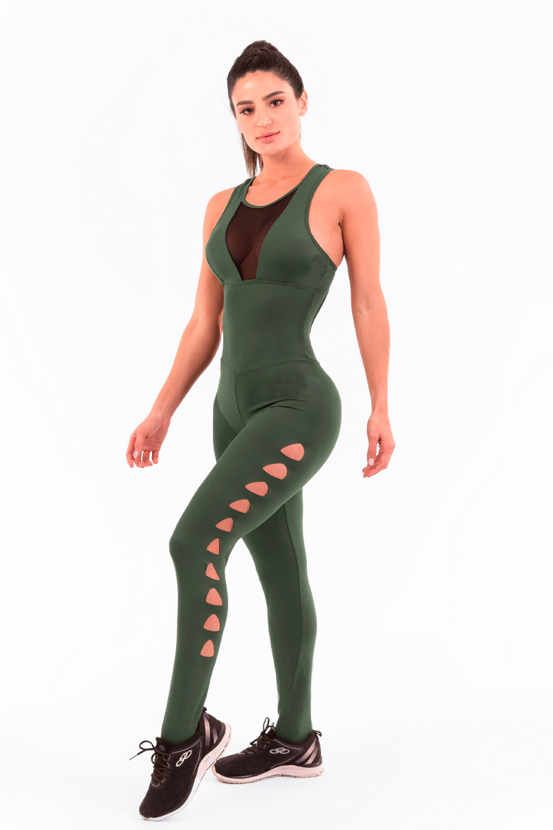 Canoan - Patricia Verde Military Jumpsuit - 26767