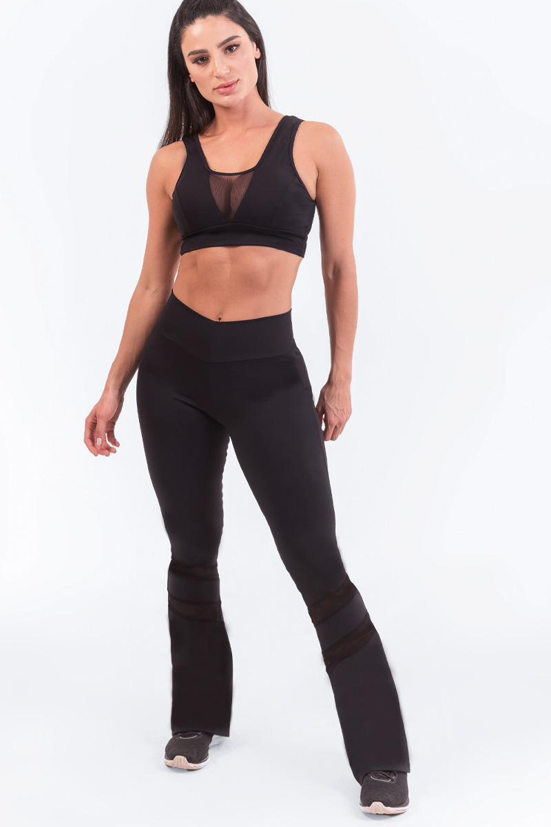 Canoan - Legging Bailarina Carla Preta - 11765