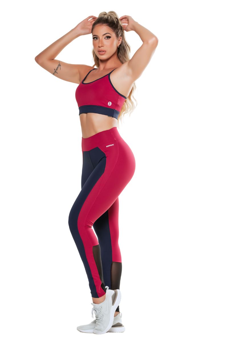 Garotafit - Fitness Set Top and Pants Togo Amora - FCS245DA