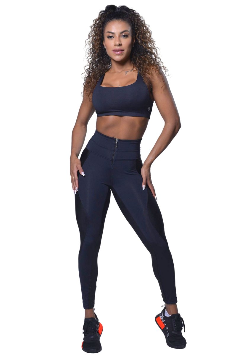 Garotafit - Calça Briartita Preta - FUS238A