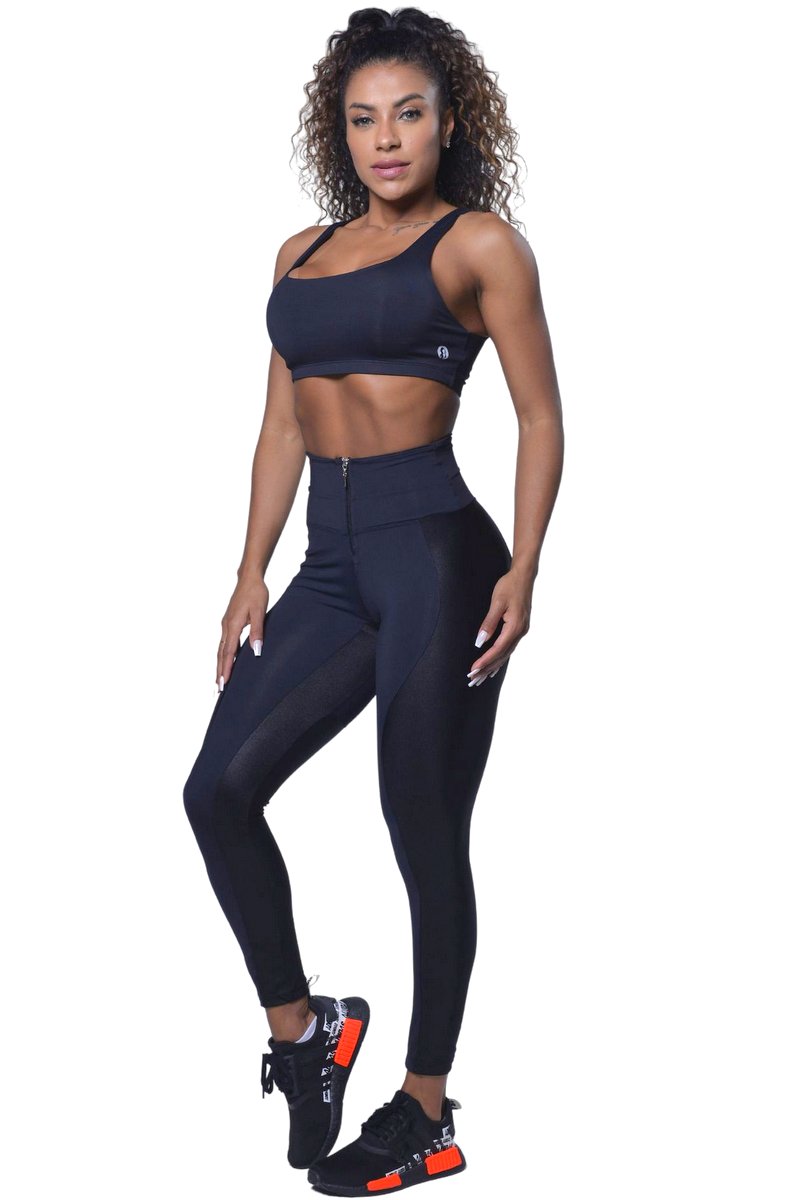 Garotafit - Black Briartite Pants - FUS238A