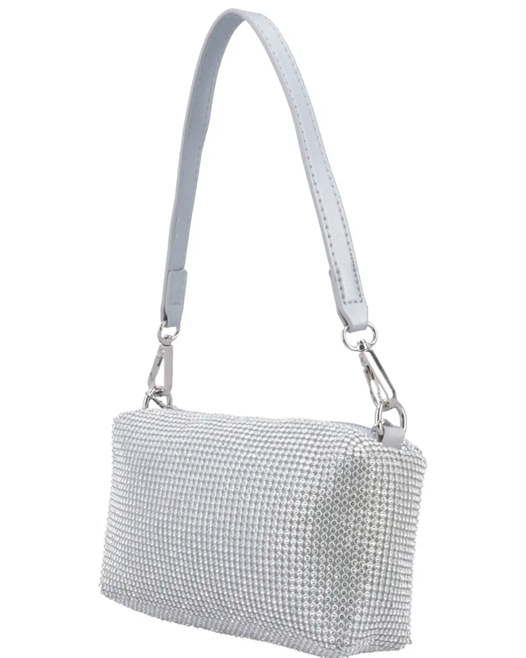 Bauarte - Bolsa Bauarte de Festa Strass Prata - 00236321037PRAT