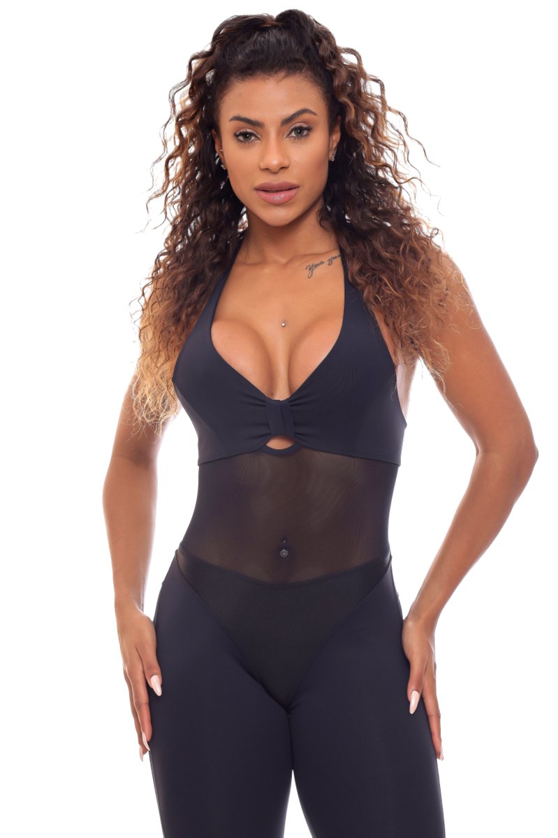 Garotafit - Black Titanite Jumpsuit - MAC200A